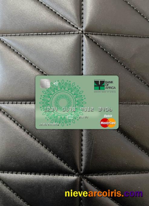 Benin Bank of Africa master card photolook